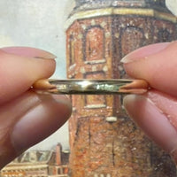 14 karaat gouden trouwring