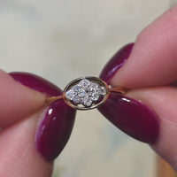 Edwardian old cut diamond ring
