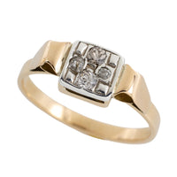 Art Deco old cut diamond ring-Antique rings-The Antique Ring Shop